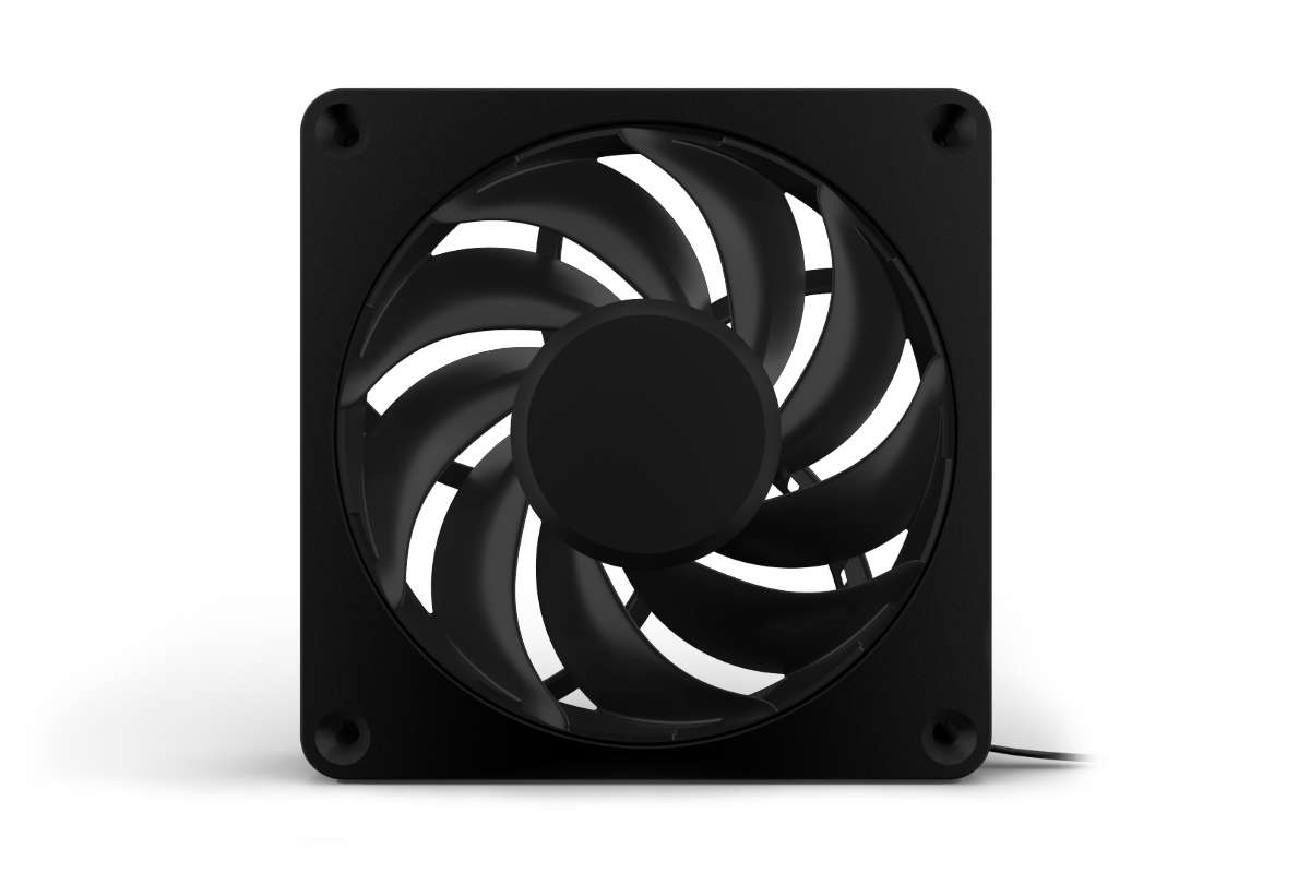 Sourcing Map DC 24V 90mm Lüfter Mit Metall-Fingerschutz – Für PC, Kühlung, Geräuscharm