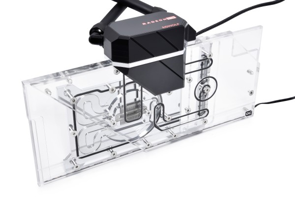 KOI Alphacool Eiswolf 2 AIO - 360mm Radeon RX 6800/6800XT Gaming Trio X mit Backplate EOL