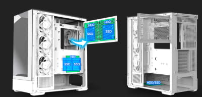 GHE Zalman P40 Prism Plus - Weiß