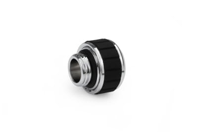 Alphacool Apex Grip SoftTube fitting 13/10mm G1/4 chrome Set 6 pcs