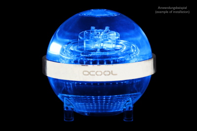 B-Ware Alphacool Eisball Adressable RGB - Acryl (inkl. D5 VPP655 PWM)