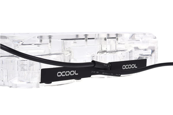 PUZ B-Ware Alphacool Eisdecke D5 Dual Acryl Aufsatz