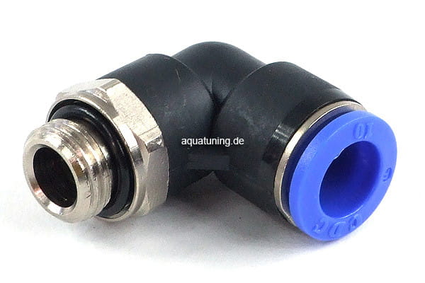 ANP 10mm G1/4 Steckanschluss 90° drehbar - blau