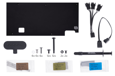 KOI Alphacool Eiswolf 2 AIO - 360mm Radeon RX 6800/6800XT Strix/TUF with Backplate EOL
