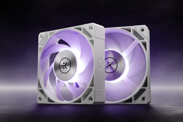 L12 EK Water Blocks EK-Quantum Phase 120 D-RGB - White (550-2200 rpm)