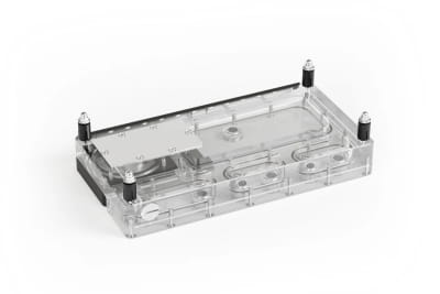 AGB Alphacool Core Distro Plate 240 Links D5/DDC V.2 mit D5 Apex Pumpe