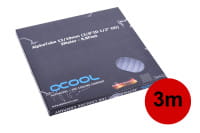 S13 Alphacool Schlauch AlphaTube HF 13/10 (3/8"ID) - UV Blau transparent 3m (9,8ft) Retailbox 300cm