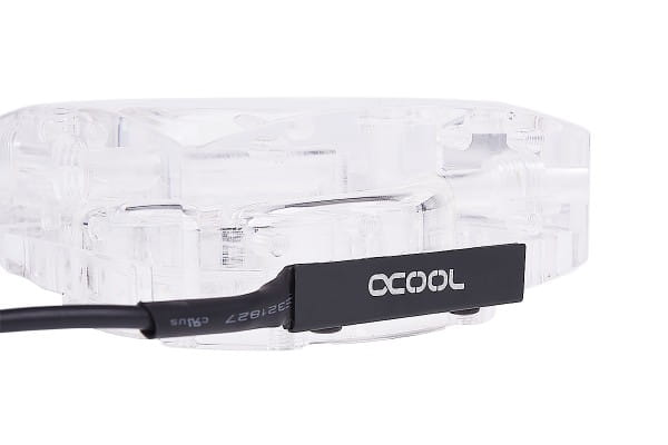 PUZ Alphacool Eisdecke D5 Acryl Aufsatz V.4