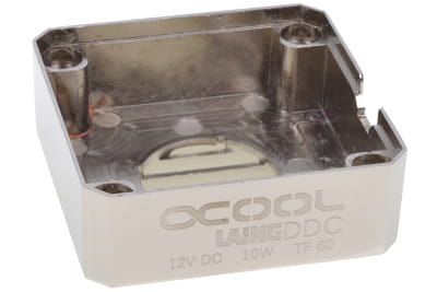 PUZ Alphacool Laing DDC metal bottom - silver nickel