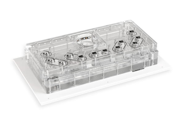 AGB Alphacool Apex Distroplate Dark Base Pro 901 White VPP/D5