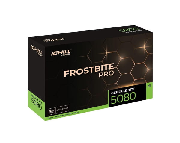 GFK INNO3D Geforce RTX 5080 iChill Frostbite PRO 16GB