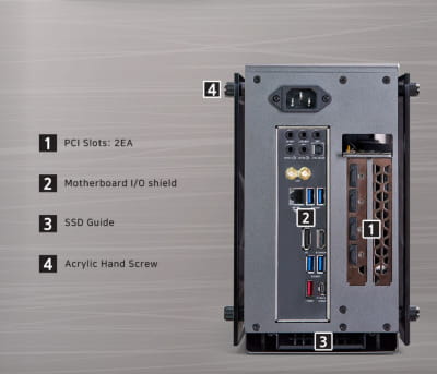 GHE Zalman M2 Mini - Silber