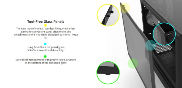 GHE Zalman M5 - Schwarz