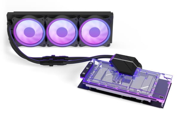 KOI Alphacool Eiswolf 2 AIO - 360mm RTX 3090 TI Strix/TUF mit Backplate EOL