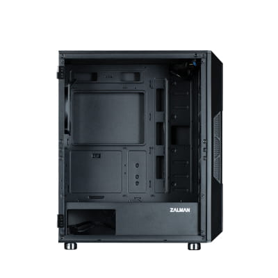 GHE Zalman i3 Neo ARGB V2 Tempered Glass PC-Gehäuse  ATX  - Schwarz