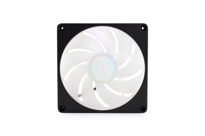 L14 Alphacool Apex Stealth Metall Aurora Lüfter 2000rpm Schwarz (140x140x25mm)