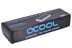 RAD Alphacool NexXxoS Monsta 360mm Radiator - White Special Edition