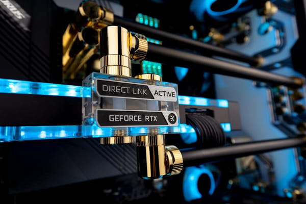 WAGZ EK Water Blocks EK-Quantum Scalar2 DirectLink Terminal - Plexi