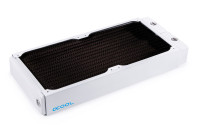 RAD Alphacool NexXxoS XT45 Full Copper 280mm Radiator V.2 - White Special Edition PHT EOL