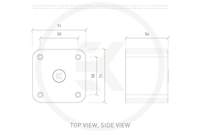 AGZ EK Water Blocks EK-Quantum Convection D5 - Silver
