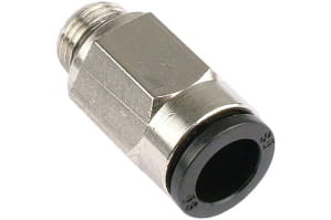 ANP 10mm G1/4 plug connection - nickel-plated / black