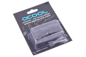 ANS Alphacool HF 16/10 Anschraubtülle 45° drehbar G1/4 - Deep Black