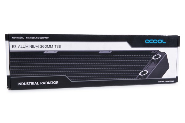 RAD Alphacool ES Aluminium 360 mm T38  - (For Industry only) EOL