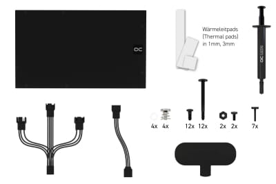 KOI Alphacool Eiswolf 2 AIO - 360mm RTX 4080 Founders Edition mit Backplate