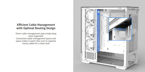 GHE Zalman P40 Prism Plus - Weiß