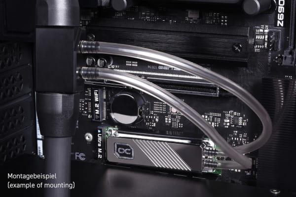 WAH Alphacool HDX Pro Water - M.2 NVMe 2280 SSD - MCX Version