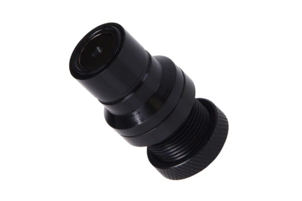 ANK Alphacool Eiszapfen Schnellverschluss Stecker Schott G1/4 IG - Deep Black