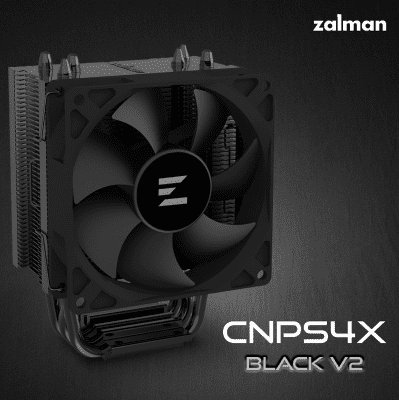 LUC Zalman CNPS4X V2  CPU Kühler - Schwarz