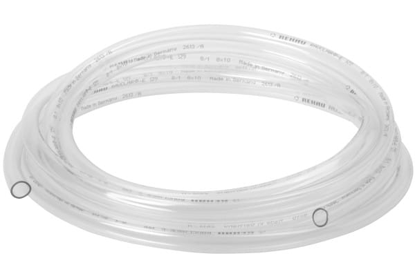 S10 Schlauch PVC 10/8mm (5/16"ID) kleiner Biegeradius Clear Meterware