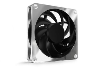 L12 Alphacool Apex Stealth Metall Lüfter 2000rpm Chrome (120x120x25mm)