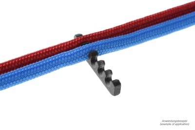KAB Alphacool Eiskamm X5 Flat - 3mm black - 4 Stück PHT EOL