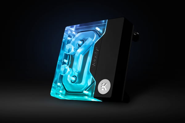 WAC EK Water Blocks EK-Quantum Velocity2 D-RGB - 1200 Nickel + Plexi