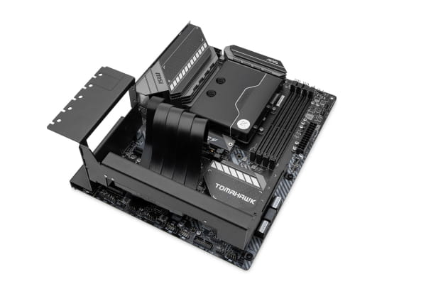 KAB EK Water Blocks EK-Loop Vertical GPU Holder EVO - Gen4 Riser (shifted)