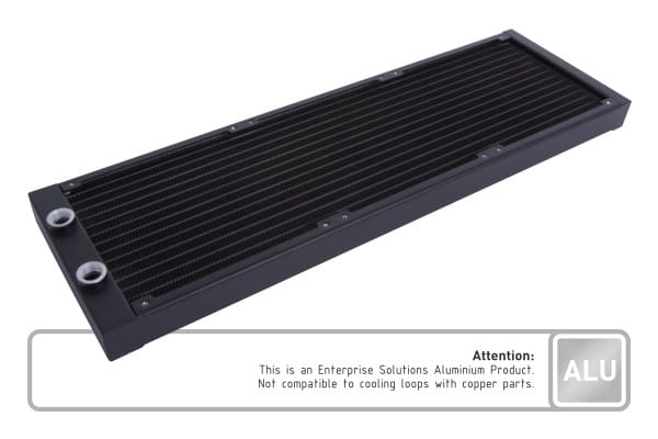 RAD Alphacool ES Aluminium 420 mm T27 - (For Industry only)