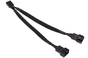 LK Phobya Y-Kabel 4Pin PWM 2x 4Pin PWM - Schwarz 10cm