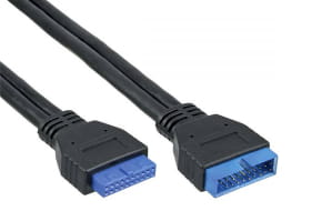 KAB InLine® USB 3.0 Verlängerung intern, Pfostenanschluss Stecker auf Buchse - 35cm