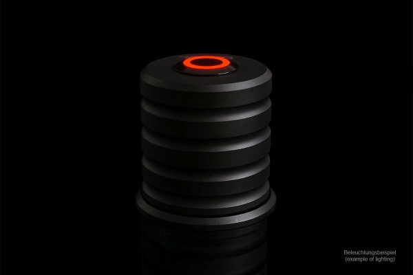 SEN Alphacool Powerbutton Body - Deep Black