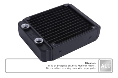 RAD Phobya Aluminum Radiator 120 mm T38 - (For Industry only) Vers. 1