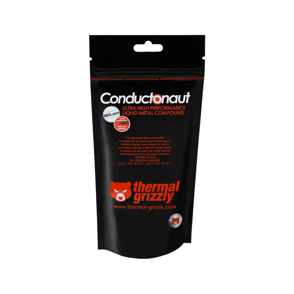 WÄM Thermal Grizzly Conductonaut Flüssigmetall-Wärmeleitpaste - 5g