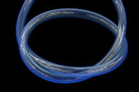 S13 Schlauch PVC 13/10mm (3/8"ID) UV-aktiv Blue/Clear Meterware