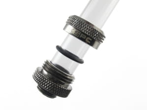 ANS XSPC 14MM HardTube FITTING - SCHWARZ CHROM (8er Pack)