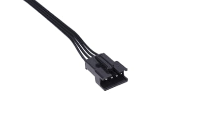 KAB Alphacool RGB 4pol LED Adapterkabel für Mainboards - Schwarz 50cm EOL