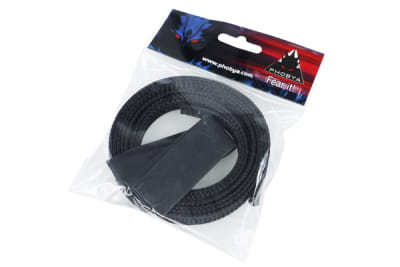 MKA Phobya Simple Sleeve Kit 13mm (1/2") Schwarz 2m incl. Heatshrink 30cm