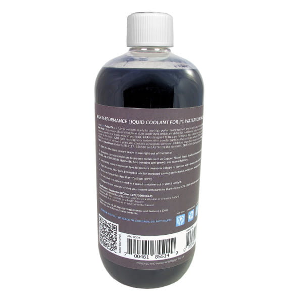 WAZ Liquid.cool CFX Fertiggemisch Opaque Performance Kühlflüssigkeit - Shadow Black 1000ml