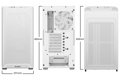 GHE be quiet! PURE BASE 501 Airflow Window - White