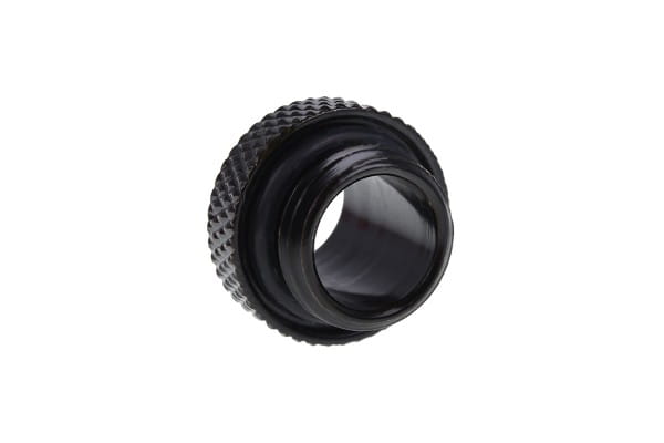 ANF Alphacool Eiszapfen Doppelnippel G1/4 AG auf G1/4 AG - Deep Black